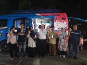 Bermasa Melayani, Disdukcapil Bengkalis Buka Layanan Adminduk Di Arena Car Free Night