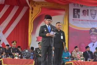 Wabup Bagus Santoso Jadi Pembina Upacara Hari Sumpah Pemuda ke-95