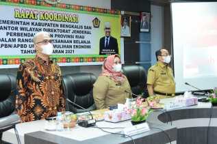 Pemkab Bengkalis Gelar Rakor Bersama Direktorat Perbendaharaan Riau