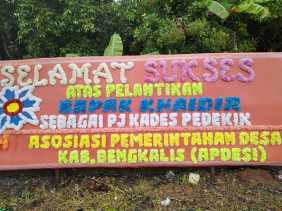 Siang Ini, Khaidir Akan Dilantik Sebagai Pj Kades Pedekik