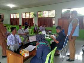 Pemkab Bengkalis Lakukan Inovasi Layanan Dukcapil Go To School