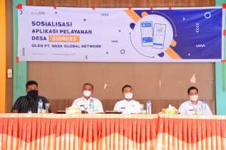 Diikuti Kades dan Lurah, Kecamatan Bengkalis Gelar Sosialisasi Aplikasi Pelayanan Desa