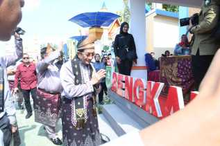 Bawakan Ornamen Wisma Sri Mahkota, Stand Bazar Bengkalis Jadi Perhatian di MTQ Riau 2026