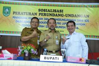 Bupati: Pencatatan dan Pertanggungjawaban Dana BOS Harus Valid dan Tepat Waktu
