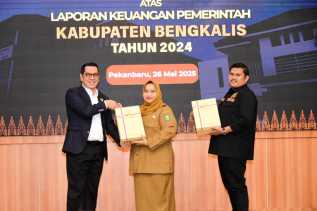 Komitmen Transparansi Berbuah Manis, Bengkalis Raih WTP ke-12 Kali Berturut-turut