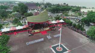 Bupati Amril Beri Apresiasi, Paskibra Sukses Kibarkan Bendera