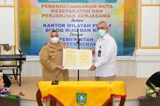 Pemkab Bengkalis MoU dengan Bulog Riau