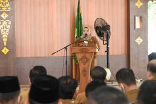 Intruksi Bupati Kasmarni Saat Penyerahan DPA SKPD