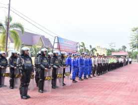 Selama 397 Hari, 1.401 Personil Akan Amankan Pileg dan Pilpres di Bengkalis