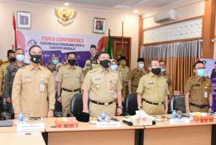 Pj. Bupati Ikuti Penilaian Kinerja Aksi Konvergensi Stunting