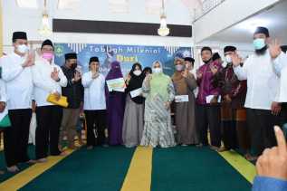 Bupati Bengkalis Hadiri Tabligh Akbar Milenial Duri