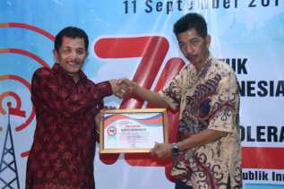 Sebelum Sampaikan Sambutan Bupati Amril, Kadis kominfotik Johansyah Ajak Doakan BJ Habibie