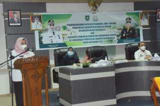 Bupati Kasmarni Buka Pembinaan dan Koordinasi Hukum, ASN Jangan Buat Kebijakan Diluar Aturan