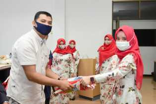 DWP Unit PUPR Bengkalis Salurkan 60 Paket Sembako