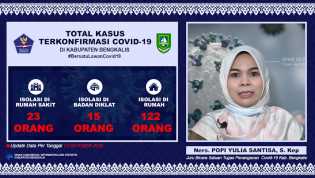 Positif Covid 9 Orang, Sembuh 9 Orang