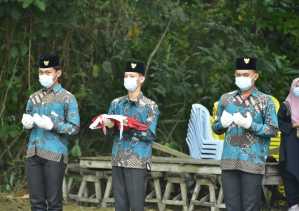 Upacara HUT Ke-75 RI Dusun III Pedekik Berjalan Lancar dan Khidmat