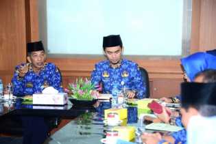 Staf Ahli Bupati Johasyah Syafri Pimpin Rakor Lanjutan Pengendalian Inflasi 2022