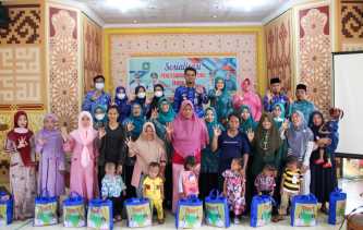Gelar Sosialisasi, Camat Muthu Saily Harapkan Bantan Bebas Stunting 