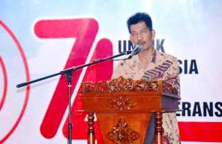 Bupati Amril Mukminin Ucapan HUT ke-74 Tahun RRI Lewat Sebait Pantun