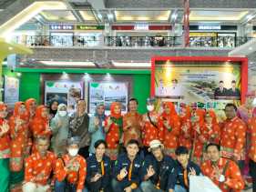 Dinas Perdagangan dan Perindustrian Bengkalis Ikuti Jogja Gebyar Pameran Industri