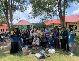 Mahasiswa KKN STAIN Bengkalis Taja Workshop Pengolahan Limbah Peternakan 