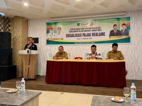 Sosialisasi Pajak Reklame, Upaya Bapenda Bengkalis Tingkatkan PAD