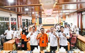 Kolaborasi BPS, Bappeda dan Diskominfotik Bengkalis Gelar Literasi Statistik untuk Peningkatan Kapasitas ASN