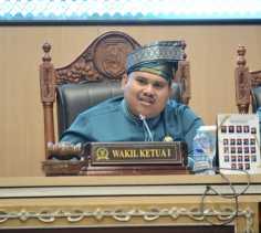Sentuhan Muda Berkarisma: M. Arsya Fadillah Pimpin Rapat Paripurna Hari Jadi ke-513 Bengkalis