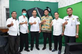 Dinas Kominfo Siak Kuker ke Dinas Kominfotik Bengkalis