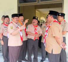 Bupati Bengkalis Kunjungi Buper Kwarcab Bengkalis