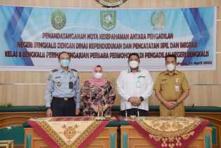 Pengadilan Negeri Kelas II Bengkalis MoU Bersama Pemkab