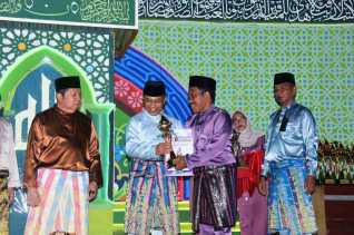 M. Firdaus Utusan Bantan sebagai Qori Terbaik, Pada MTQ ke-50 Kab. Bengkalis, Wabup Ucap Selamat dan Tahniah