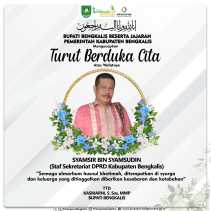 Bupati Kasmarni Belasungkawa Atas Wafatnya Syamsir Bin Syamsudin
