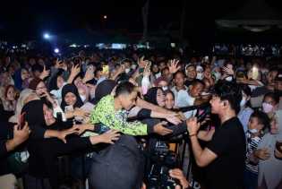 Rangkaian Hari Jadi Bengkalis Ke-510, Masyarakat Dihibur Dengan Penampilan Artis