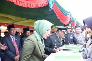 Surprise Kapolres Untuk Kodim Bengkalis pada HUT TNI 