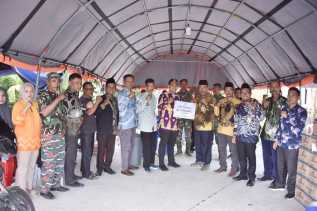 1 Ton Beras Disalurkan Kepada 7 Desa Terdampak Banjir di Bantan, Oleh Baznas Bengkalis 
