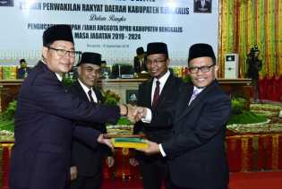 Khairul Umam Jadi Ketua Sementara DPRD Bengkalis