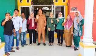 Laksanakan Program Unggulan Bupati Kasmarni, UPT Disdukcapil Kec. Pinggir Turun JeBol MasTer