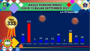 Tambah 11 Kasus, Terkonfirmasi Covid-19 di Kab. Bengkalis Jadi 7.074 Orang