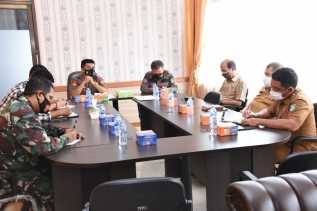 Satpol- PP Bengkalis Gelar Rapat Persiapan Pelaksanaan Yustisi Pelanggar Prokes Covid-19