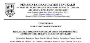 Tiga Kandidat Dirut PERUMDA Dinyatakan Lulus Uji Kelayakan dan Kepatutan 