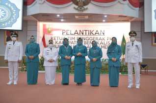 Siti Aisyah Nakhodai TP PKK Bengkalis 