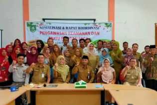 DKP Bengkalis Gelar Sosialisasi dan Rakor Pengawasan Keamanan dan Mutu Pangan Segar