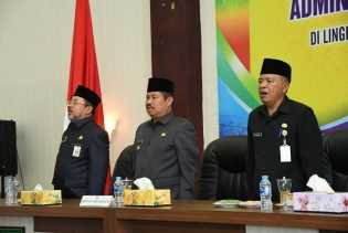 Bupati Amril Mukminin, “Seorang Pemimpin Harus Mampu Jadi Motivator Bawahannya”