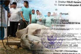 Bupati Amril Mukminin Ajak Pejabat dan Pegawai Pemkab Bengkalis Berkurban