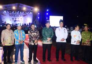 Bupati Bengkalis, Hadiri Malam Opening Ceremony Tour De Siak Ke-8 Tahun 2022