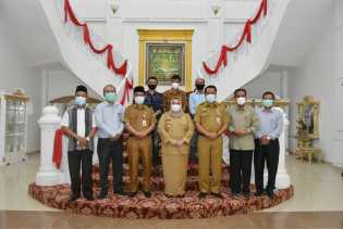 Audiensi dengan FKDM, Bupati Kasmarni Dukung Kewaspadaan Dini di Tengah Masyarakat