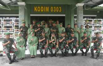 Danrem 031/Wira Bima Kunker ke Makodim Bengkalis