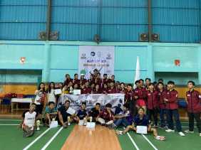 UKMK Polbeng Gelar Turnamen Badminton 