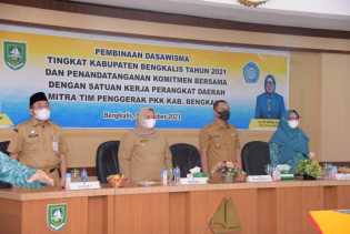 Bupati Kasmarni Buka Pembinaan Dasawisma se-Kabupaten Bengkalis